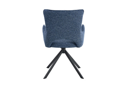 NEW - Stoel 'Billy' Draaibaar tot 0 Stof Ote Harper 312 Blauw (2/doos) - foto 7