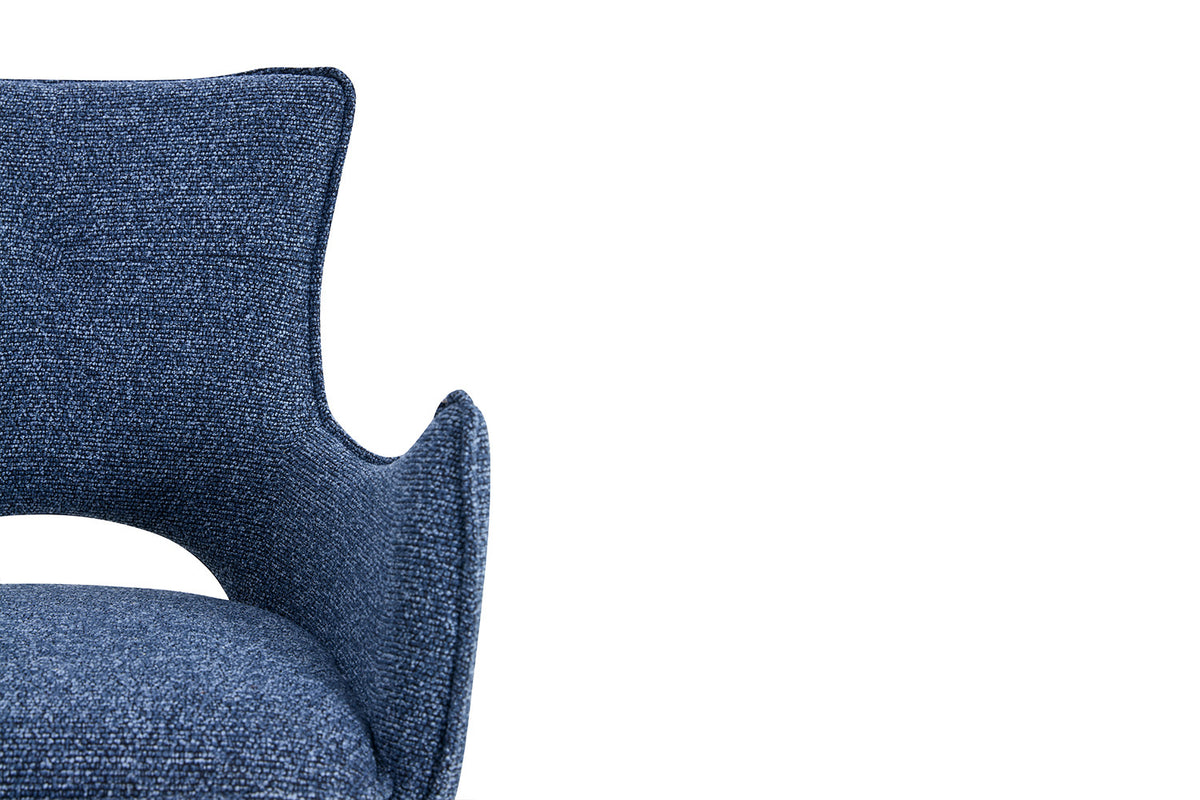 NEW - Stoel 'Billy' Draaibaar tot 0 Stof Ote Harper 312 Blauw (2/doos) - foto 8