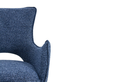 NEW - Stoel 'Billy' Draaibaar tot 0 Stof Ote Harper 312 Blauw (2/doos) - foto 8