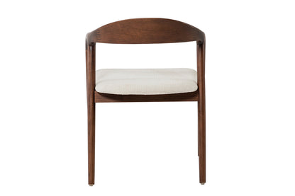 NEW - Stoel 'Claire' Essenhout Walnoot Ote Milan 103 Beige Gemonteerd (2/doos) - foto 8