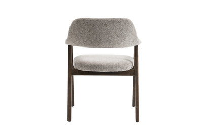NEW - Stoel 'Coralie' Gerookte Massieve Eik Stof Ote Milan 130 Zand (2/doos) - foto 8