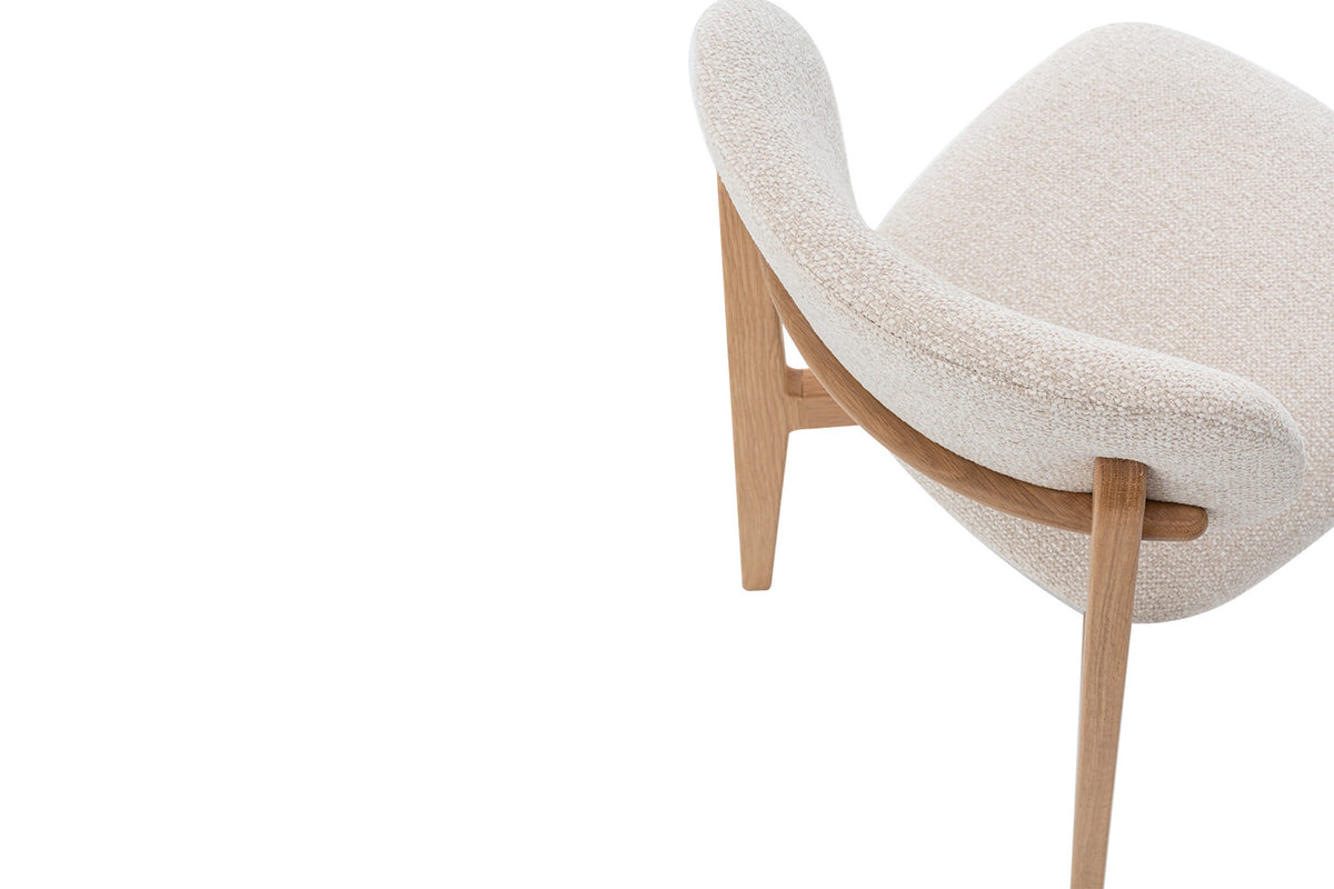 NEW - Stoel 'Carmen' Naturel Eik Ote Milan 103 Beige Gemonteerd (2/doos) - foto 10