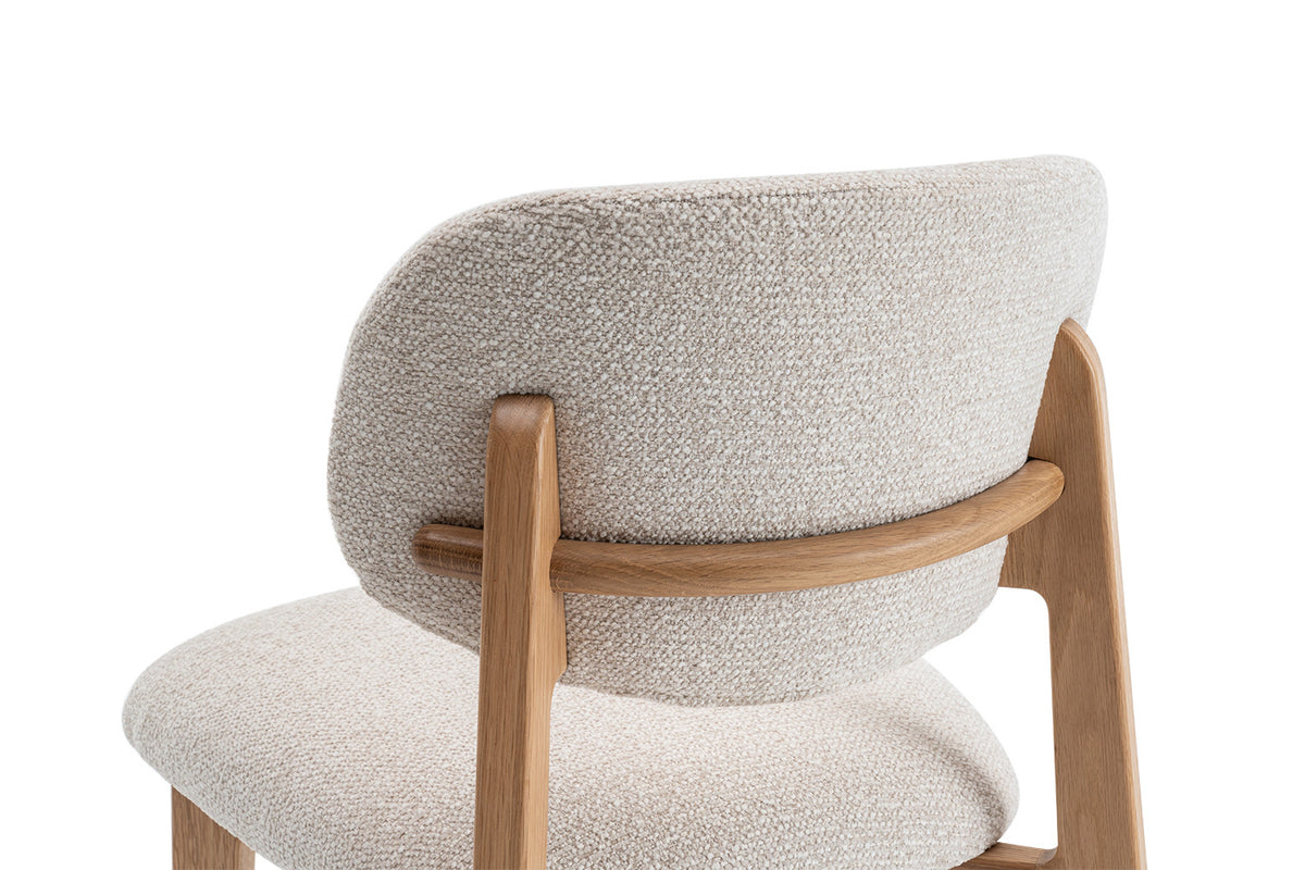 NEW - Stoel 'Carmen' Naturel Eik Ote Milan 103 Beige Gemonteerd (2/doos) - foto 14