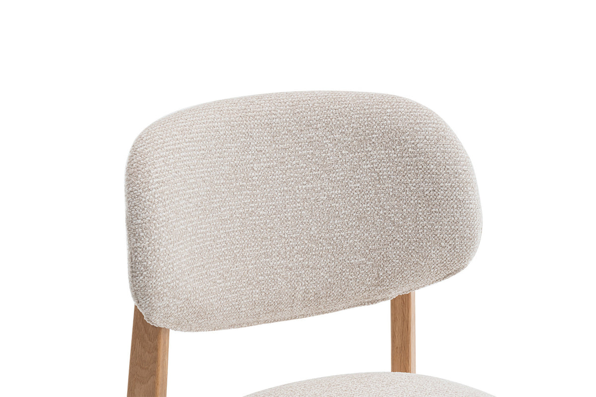NEW - Stoel 'Carmen' Naturel Eik Ote Milan 103 Beige Gemonteerd (2/doos) - foto 16