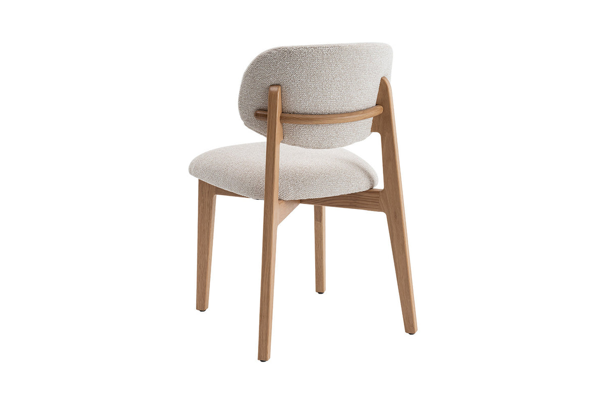 NEW - Stoel 'Carmen' Naturel Eik Ote Milan 103 Beige Gemonteerd (2/doos) - foto 8