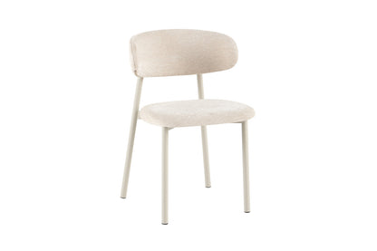 NEW - Stoel 'Coco' Grijs - Stof Fabb Raven 24 Beige (2/doos) - foto 5