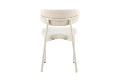 NEW - Stoel 'Coco' Grijs - Stof Fabb Raven 24 Beige (2/doos) - foto 7