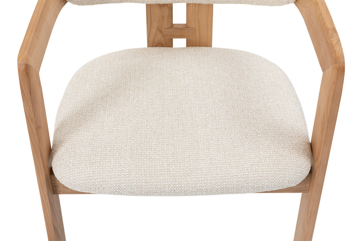 NEW - Stoel 'Camille' Essenhout Naturel Ote Milan 103 Beige Gemonteerd (2/doos) - foto 17