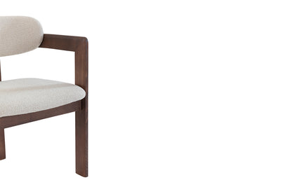 NEW - Stoel 'Camille' Essenhout Walnoot Ote Milan 103 Beige Gemonteerd (2/doos) - foto 11