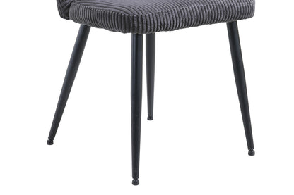 SALE - Stoel 'Tornado' Corduroy Fabb Hyper 16 Grijs (2/doos) - foto 9