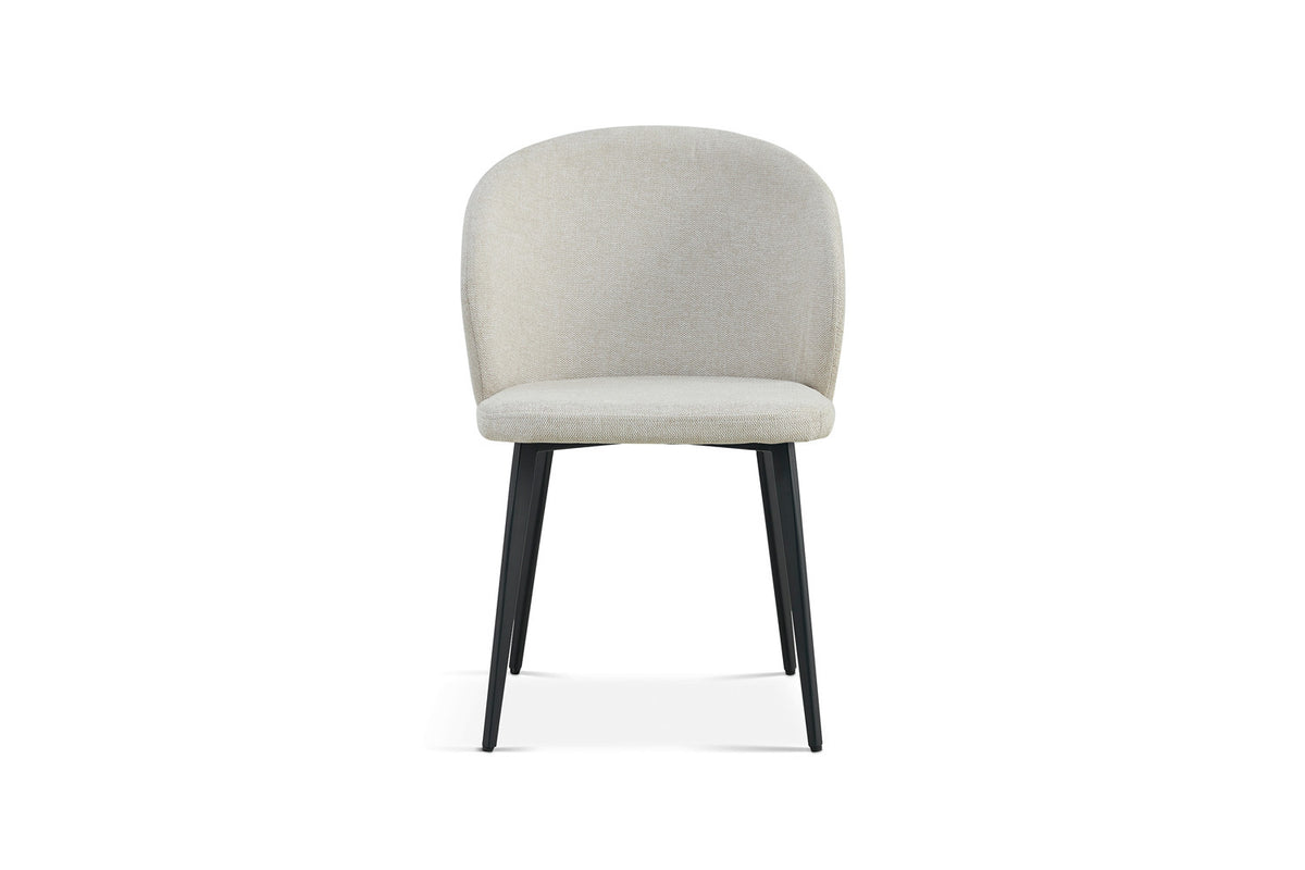 SALE - Stoel 'Toledo' Stof Beige (2/doos) - foto 4