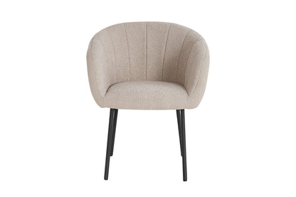 SALE - Stoel 'Sevilla' Bouclé Zand (2/doos) - foto 3