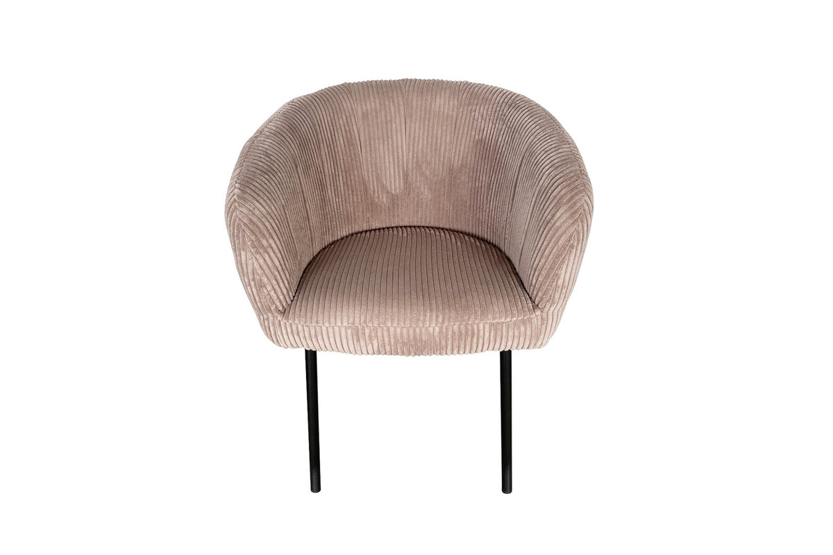 SALE - Stoel 'Sevilla' Corduroy Fabb Hyper 38 Zand (2/doos) - foto 3
