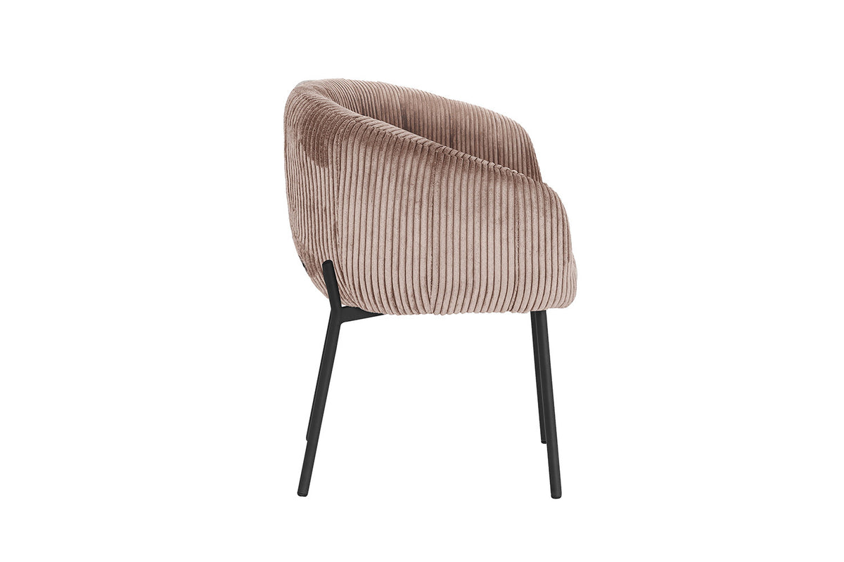 SALE - Stoel 'Sevilla' Corduroy Fabb Hyper 38 Zand (2/doos) - foto 6