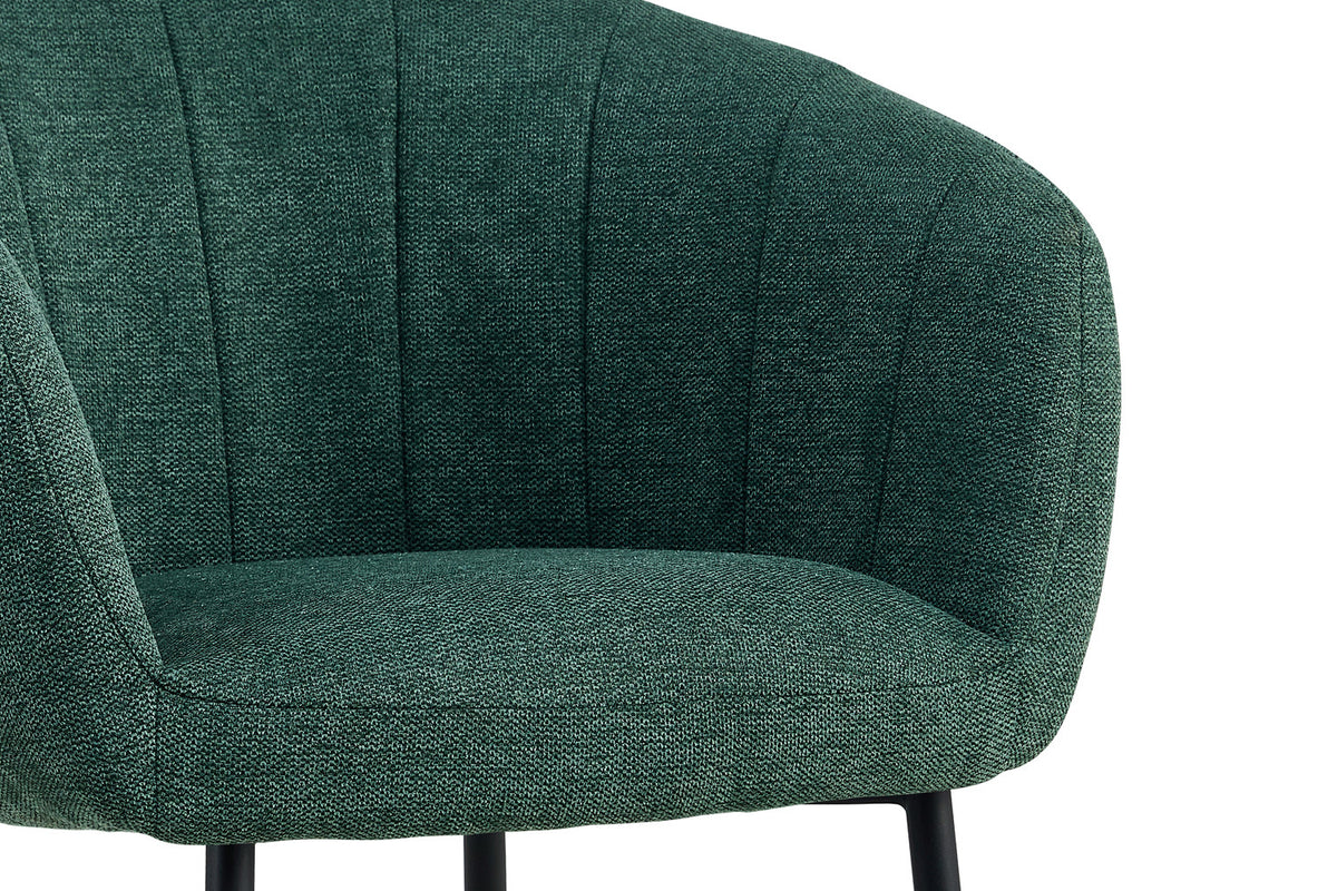 SALE - Stoel 'Sevilla' Stof Groen (2/doos) - foto 7