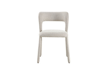 NEW - Stoel 'Elvas' Stapelbaar Stof Ote Sahara 152 Ecru Gemonteerd (2/doos) - foto 4