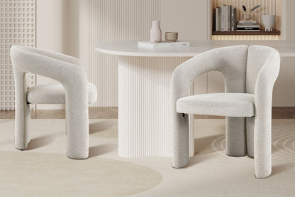 NEW - Stoel 'Beja' Stof Ote Sahara 152 Ecru (2/doos)