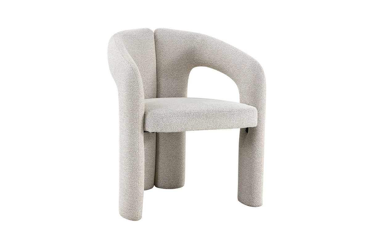 NEW - Stoel 'Beja' Stof Ote Sahara 152 Ecru (2/doos) - foto 5