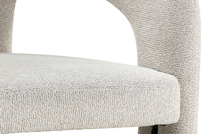 NEW - Stoel 'Beja' Stof Ote Sahara 152 Ecru (2/doos) - foto 9