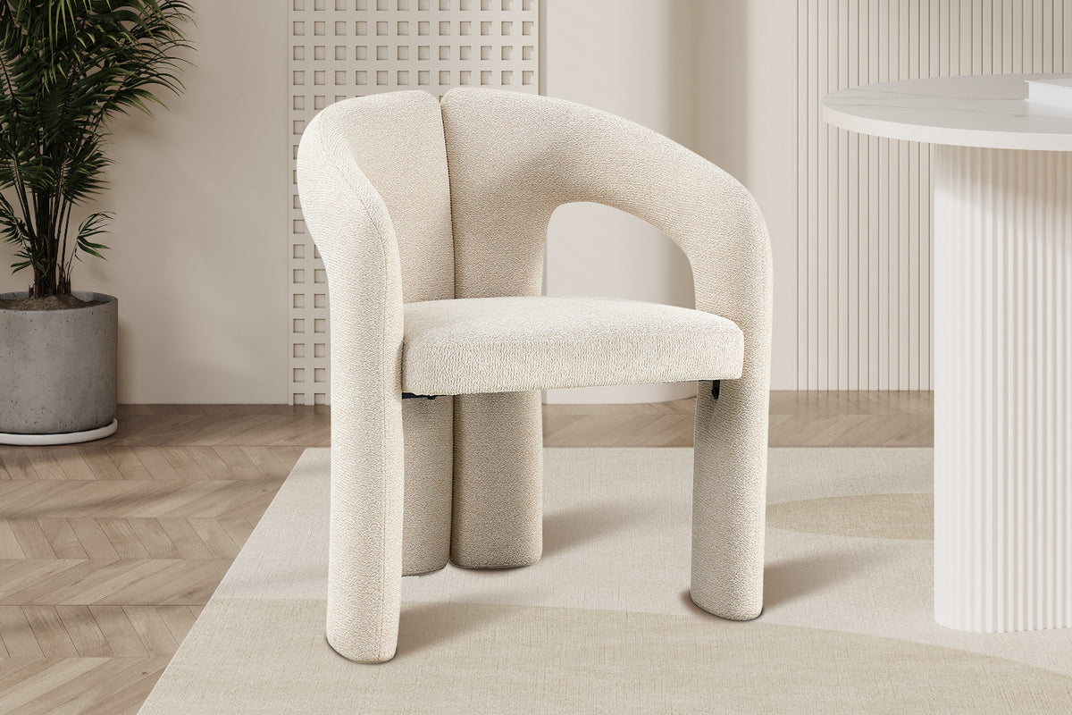 NEW - Stoel 'Beja' Stof Ote Sahara 112 Beige (2/doos) - foto 2