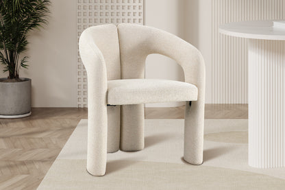NEW - Stoel 'Beja' Stof Ote Sahara 112 Beige (2/doos) - foto 2