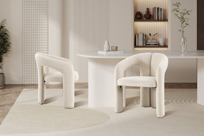 NEW - Stoel 'Beja' Stof Ote Sahara 112 Beige (2/doos) - foto 3