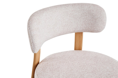 NEW - Stoel 'Julia' Naturel - Stof Fabb Leo 23 (2/doos) - foto 8