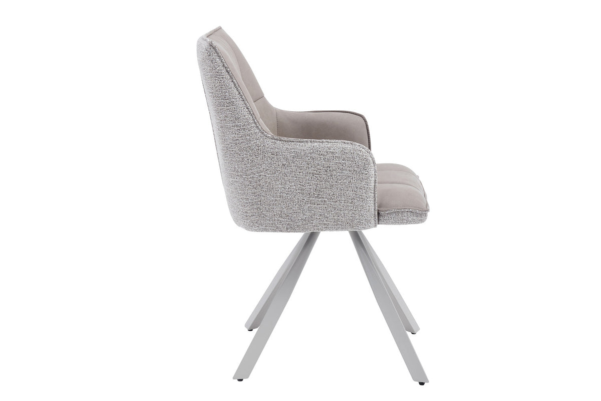 NEW - Stoel 'Solenne' Draaibaar tot 0 Ote Jonah 450 & Present 121 Beige (2/doos) - foto 7