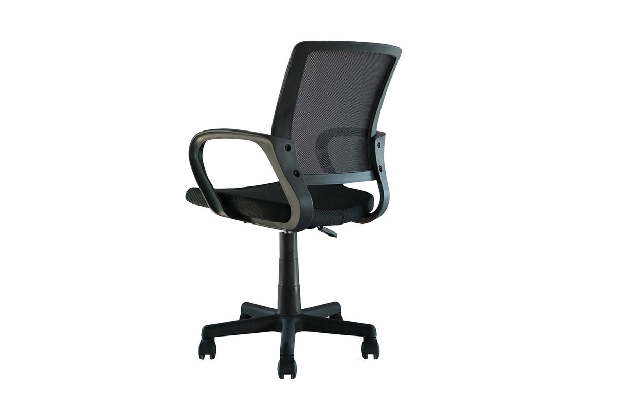 Bureaustoel 'Pura' Zwart (1c) - foto 5