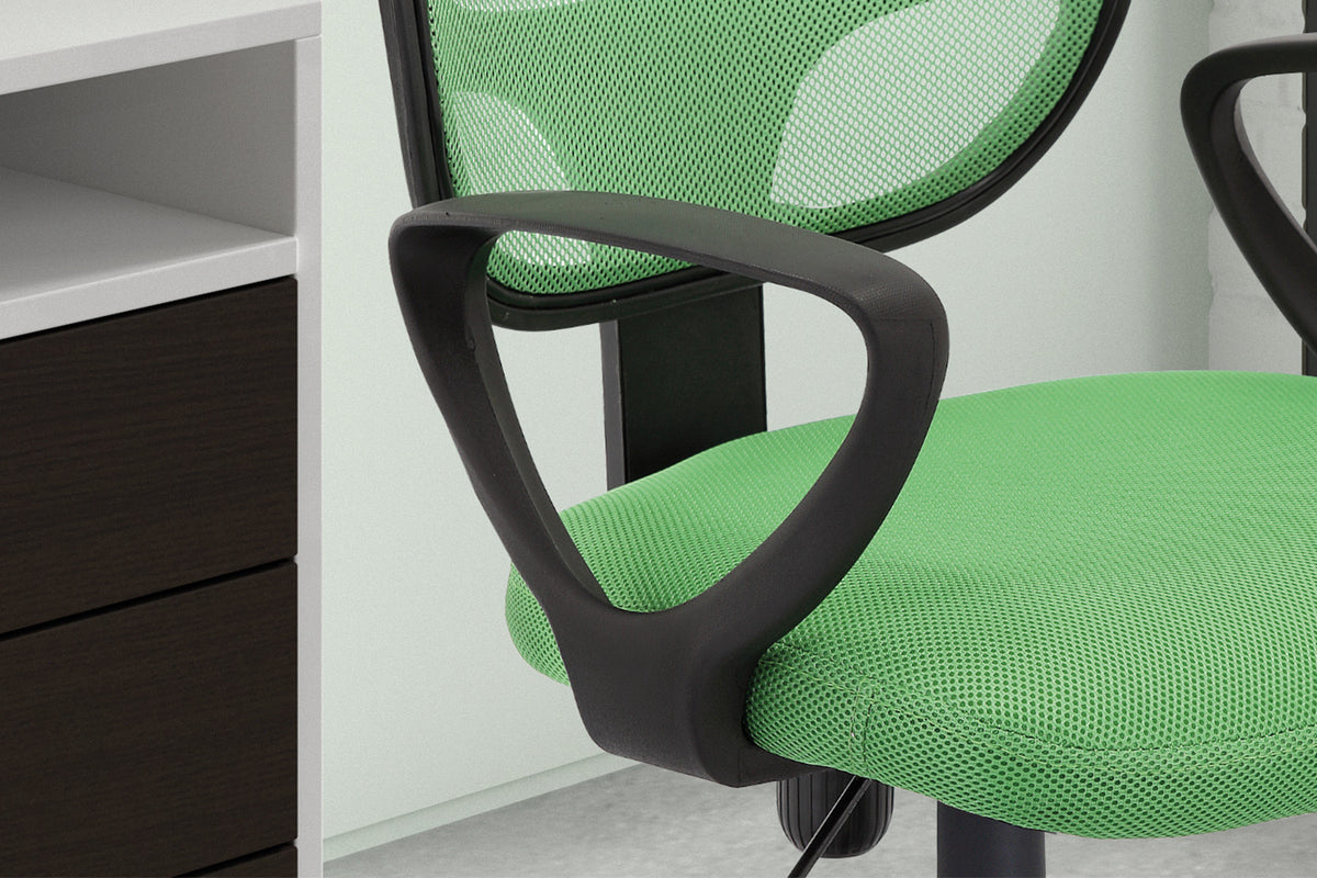 Bureaustoel 'Hippa' Mesh Lime (1c) - foto 2