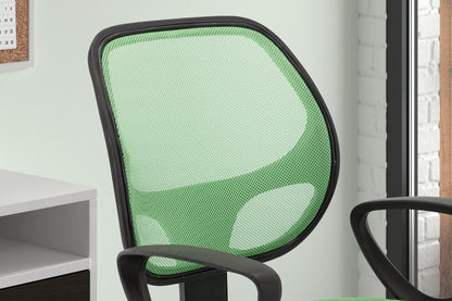 Bureaustoel 'Hippa' Mesh Lime (1c) - foto 4
