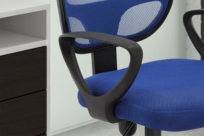 Bureaustoel 'Hippa' Mesh Blauw (1c) - foto 2