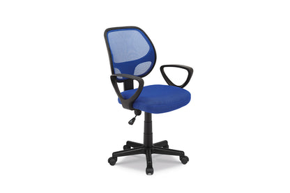 Bureaustoel 'Hippa' Mesh Blauw (1c) - foto 5