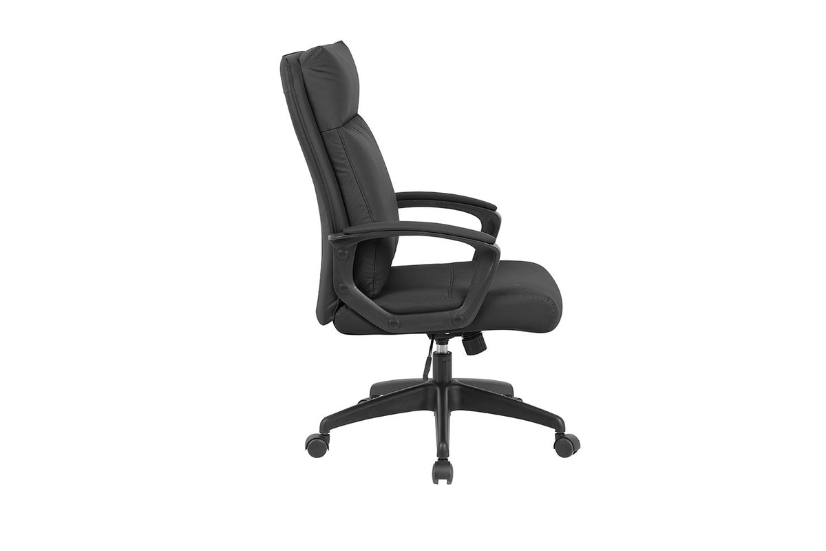 NEW - Bureaustoel 'Samuel' PU nylon Zwart (1c) - foto 5