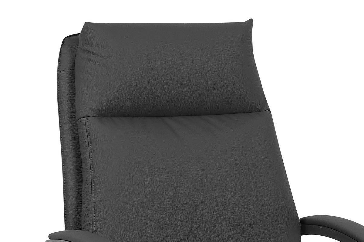 NEW - Bureaustoel 'Samuel' PU nylon Zwart (1c) - foto 8