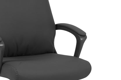 NEW - Bureaustoel 'Samuel' PU nylon Zwart (1c) - foto 9