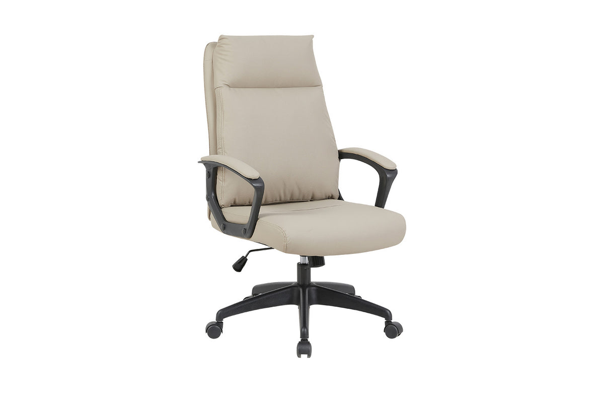 NEW - Bureaustoel 'Samuel' PU nylon Beige (1c) - foto 4