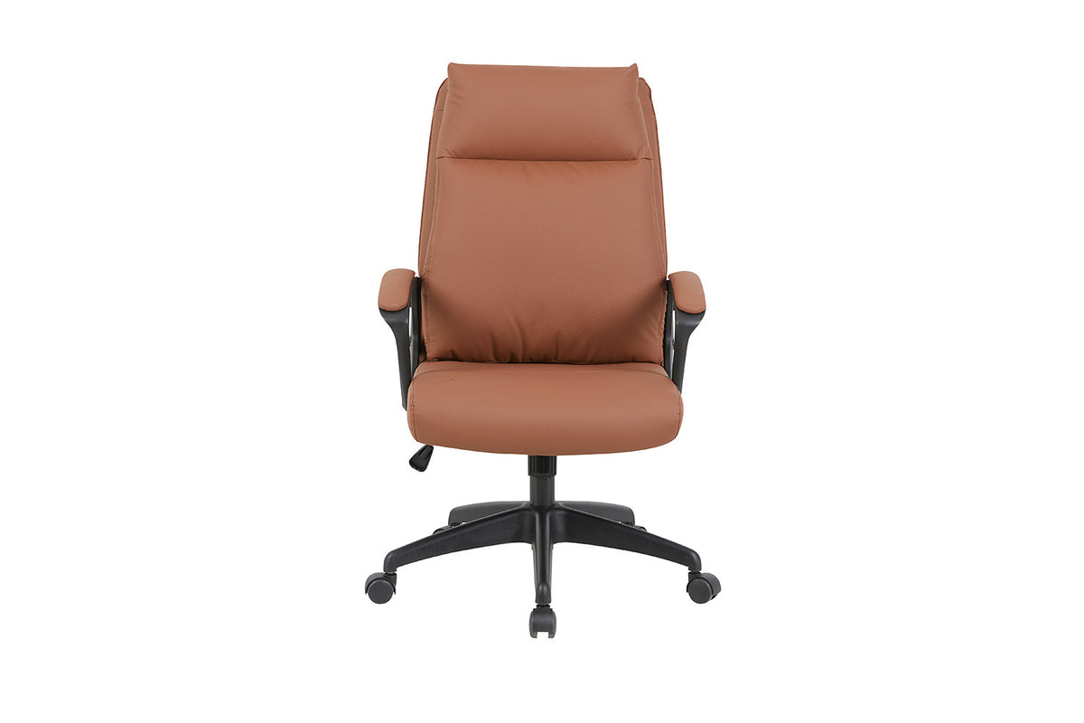 NEW - Bureaustoel 'Samuel' PU nylon Cognac (1c) - foto 3