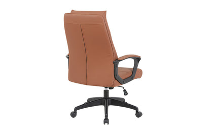 NEW - Bureaustoel 'Samuel' PU nylon Cognac (1c) - foto 6