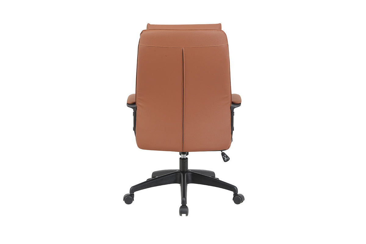 NEW - Bureaustoel 'Samuel' PU nylon Cognac (1c) - foto 7