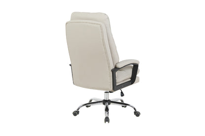 NEW - Bureaustoel 'Daniel' Beige PU (1c) - foto 6