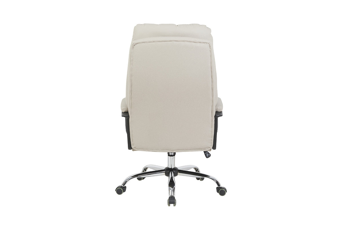 NEW - Bureaustoel 'Daniel' Beige PU (1c) - foto 7
