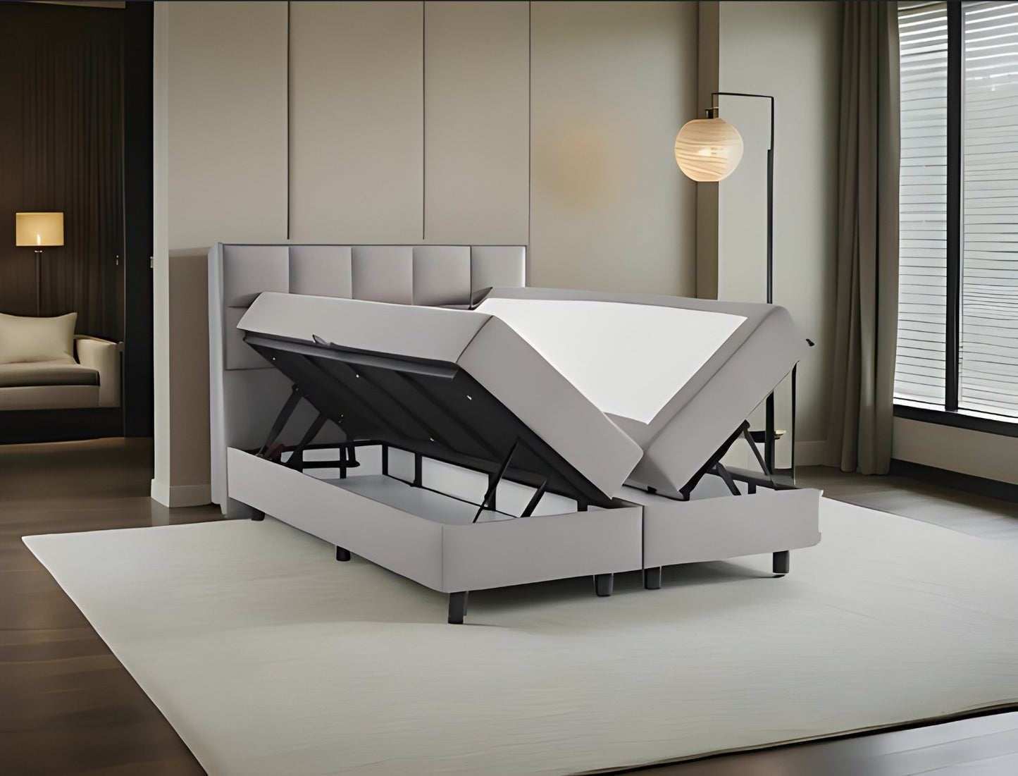 VLINDERBOX OPBERGBOXSPRING 180x200CM