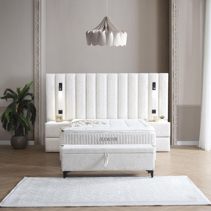 Opbergbed Majesty incl. 2 nachtkasten