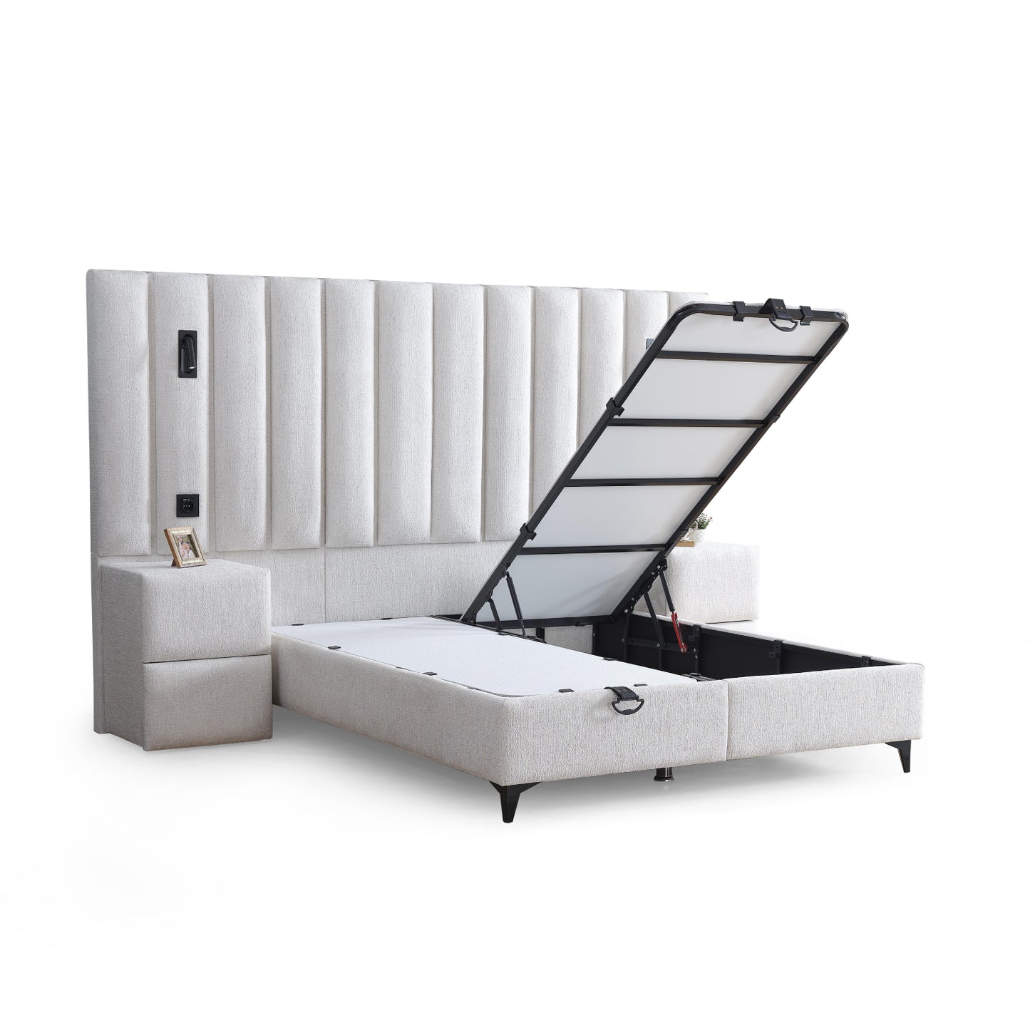 Opbergbed Majesty incl. 2 nachtkasten