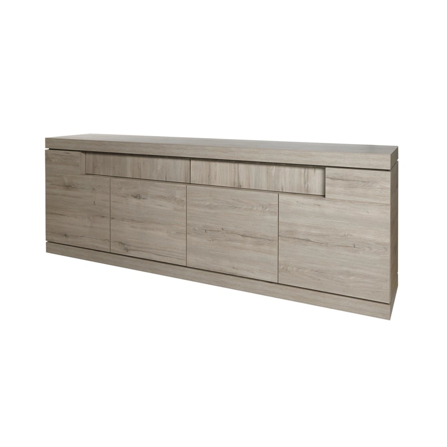 Dressoir Ironoak 4 deurs 249cm