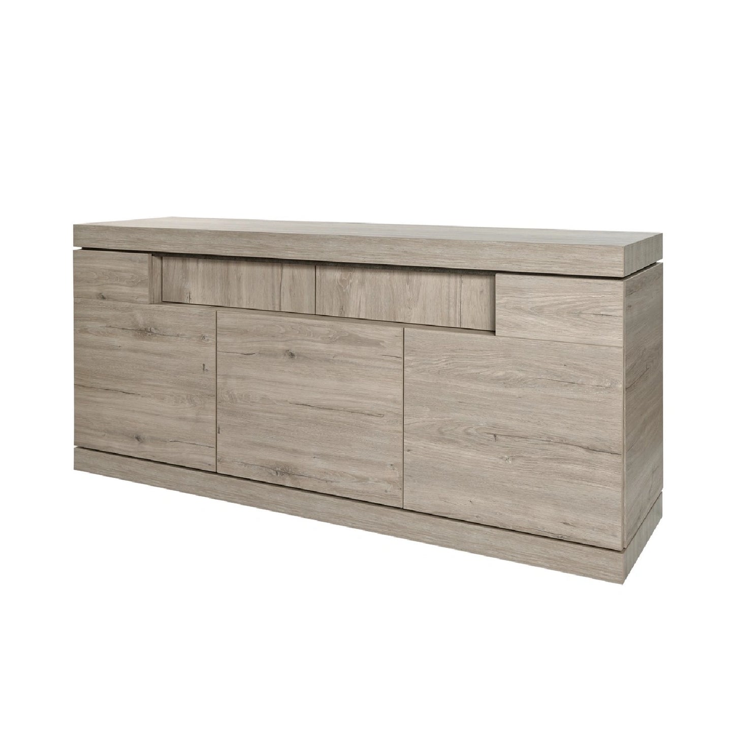 Dressoir Ironoak 3 deurs 182cm