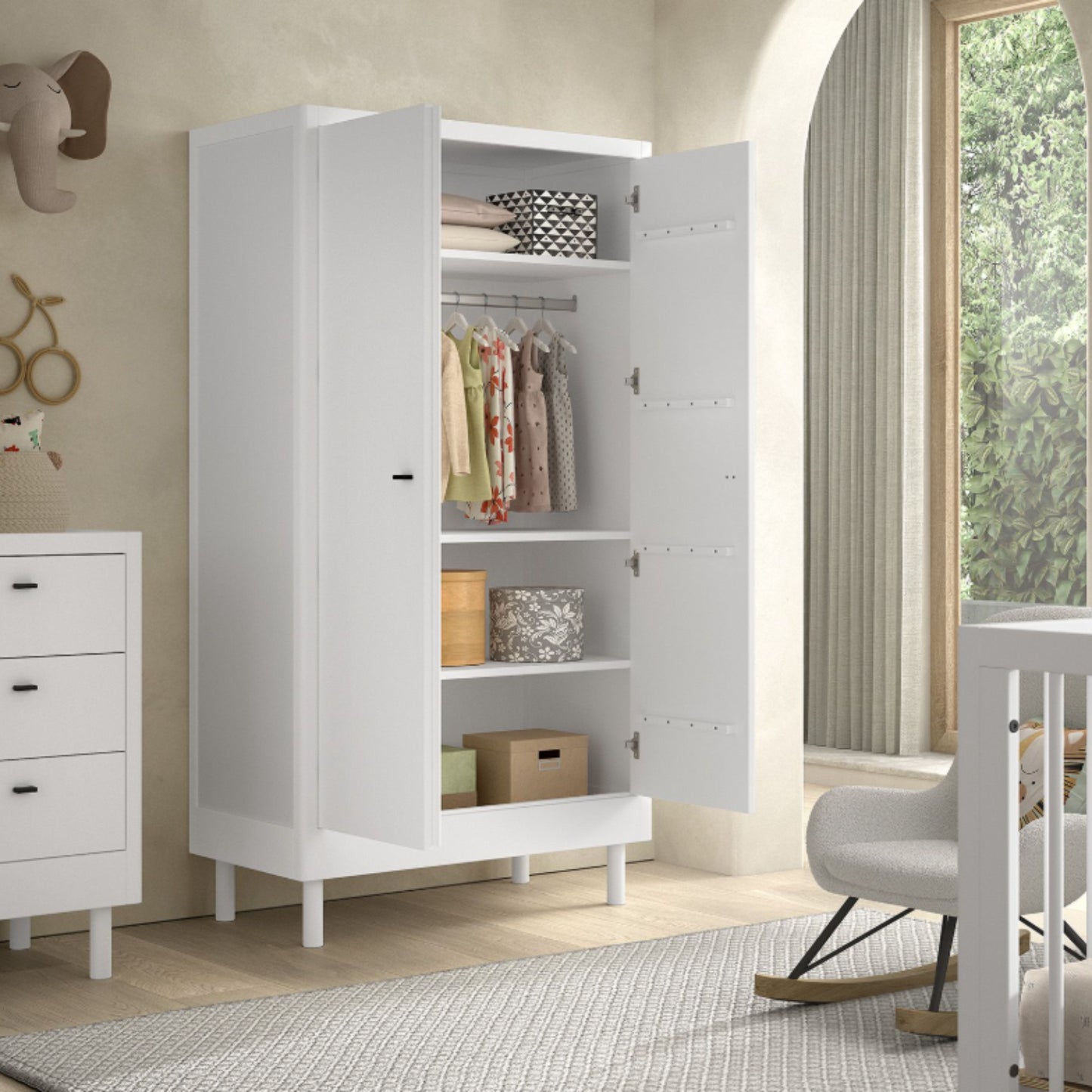 Kleerkast Lovelle 2 deurs