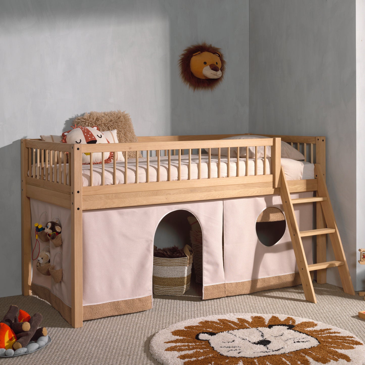 Lovelle textielset hoogslaper