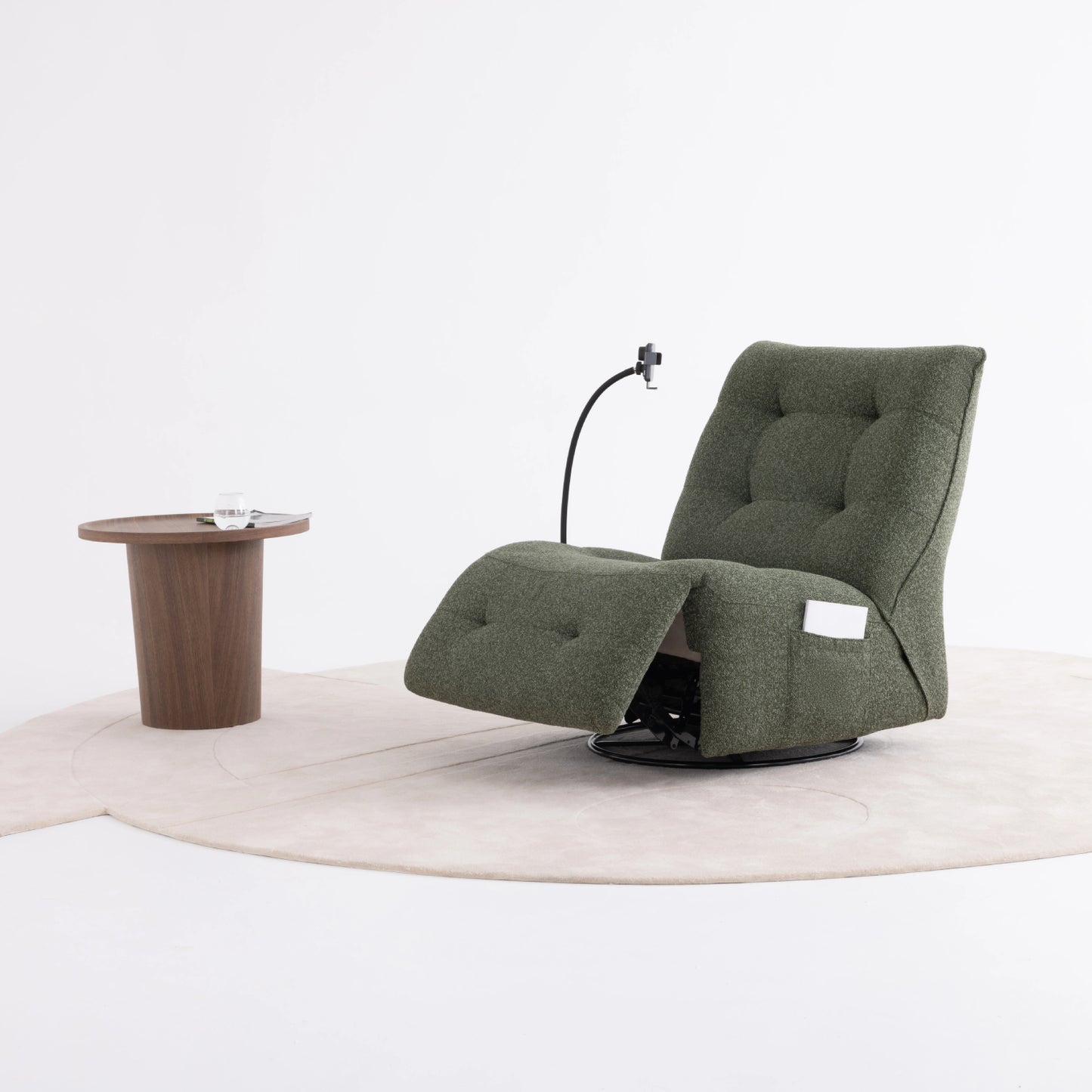 Draaifauteuil Bambu elektrisch